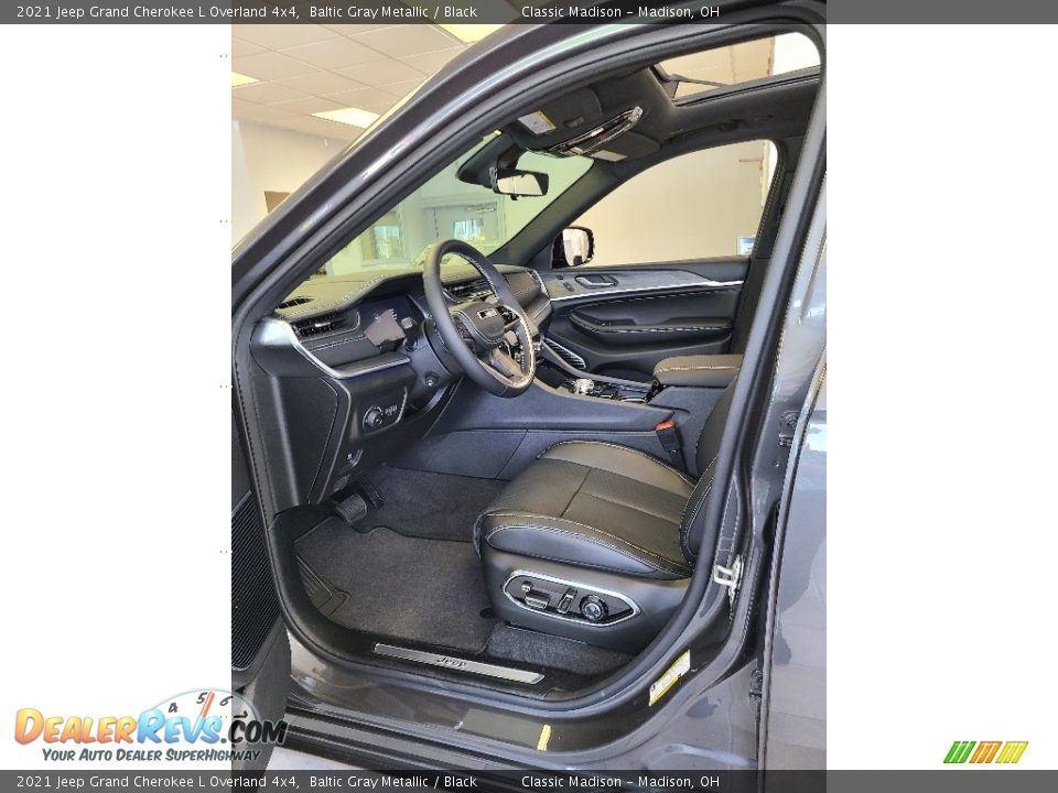 2021 Jeep Grand Cherokee L Overland 4x4 Baltic Gray Metallic / Black Photo #7