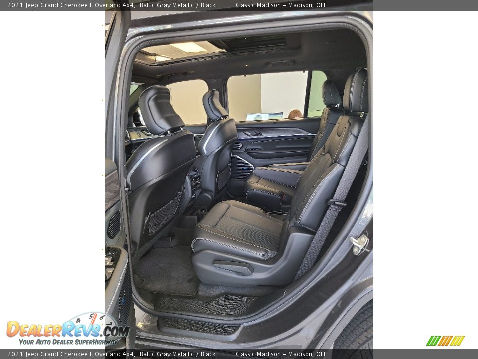 2021 Jeep Grand Cherokee L Overland 4x4 Baltic Gray Metallic / Black Photo #8
