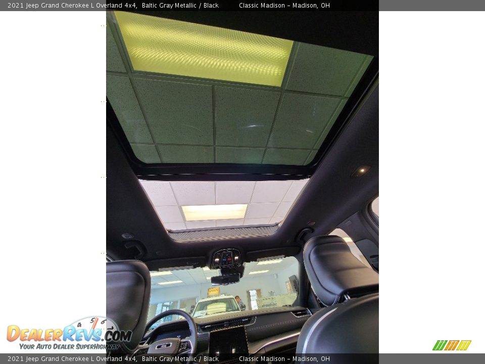 2021 Jeep Grand Cherokee L Overland 4x4 Baltic Gray Metallic / Black Photo #10