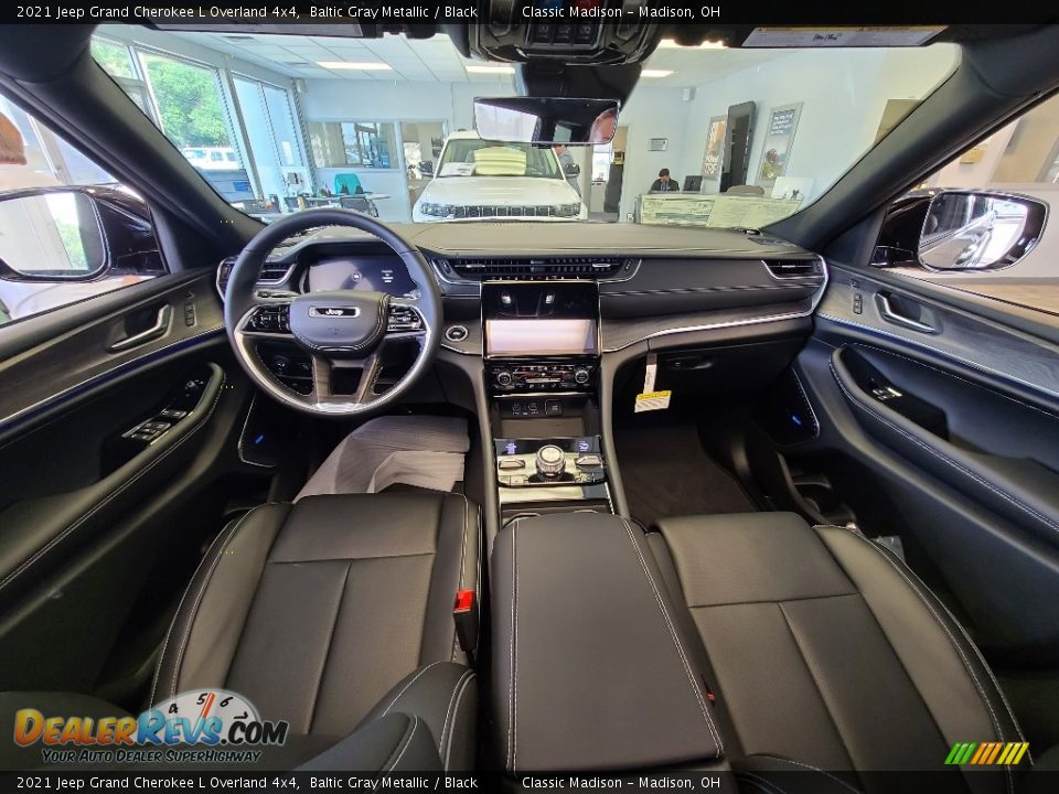 2021 Jeep Grand Cherokee L Overland 4x4 Baltic Gray Metallic / Black Photo #11