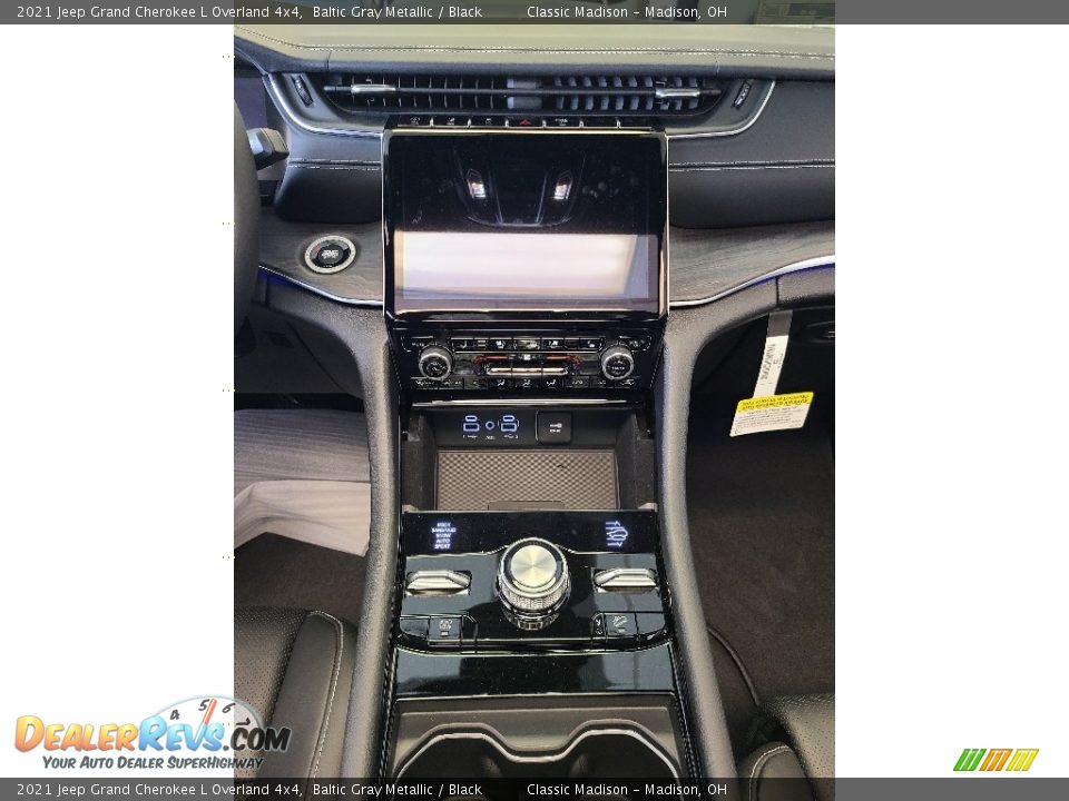 2021 Jeep Grand Cherokee L Overland 4x4 Baltic Gray Metallic / Black Photo #13
