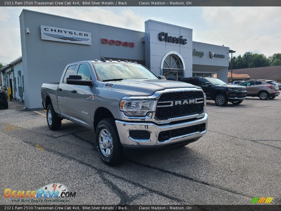 2021 Ram 2500 Tradesman Crew Cab 4x4 Billet Silver Metallic / Black Photo #1