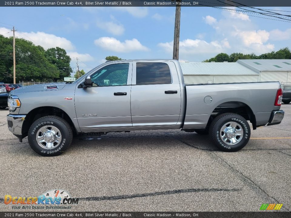 2021 Ram 2500 Tradesman Crew Cab 4x4 Billet Silver Metallic / Black Photo #3