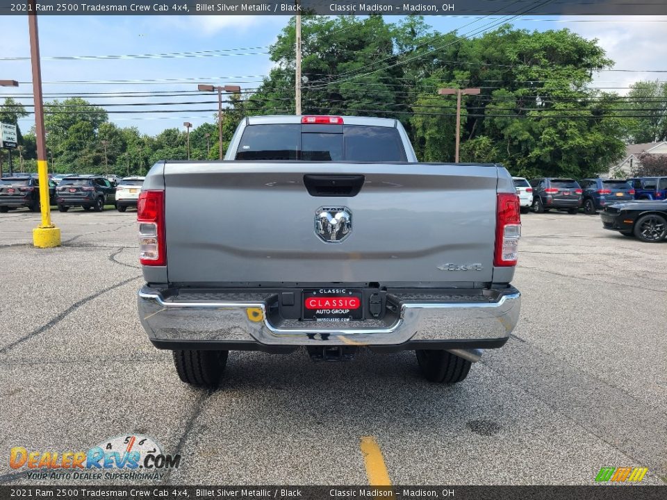 2021 Ram 2500 Tradesman Crew Cab 4x4 Billet Silver Metallic / Black Photo #5