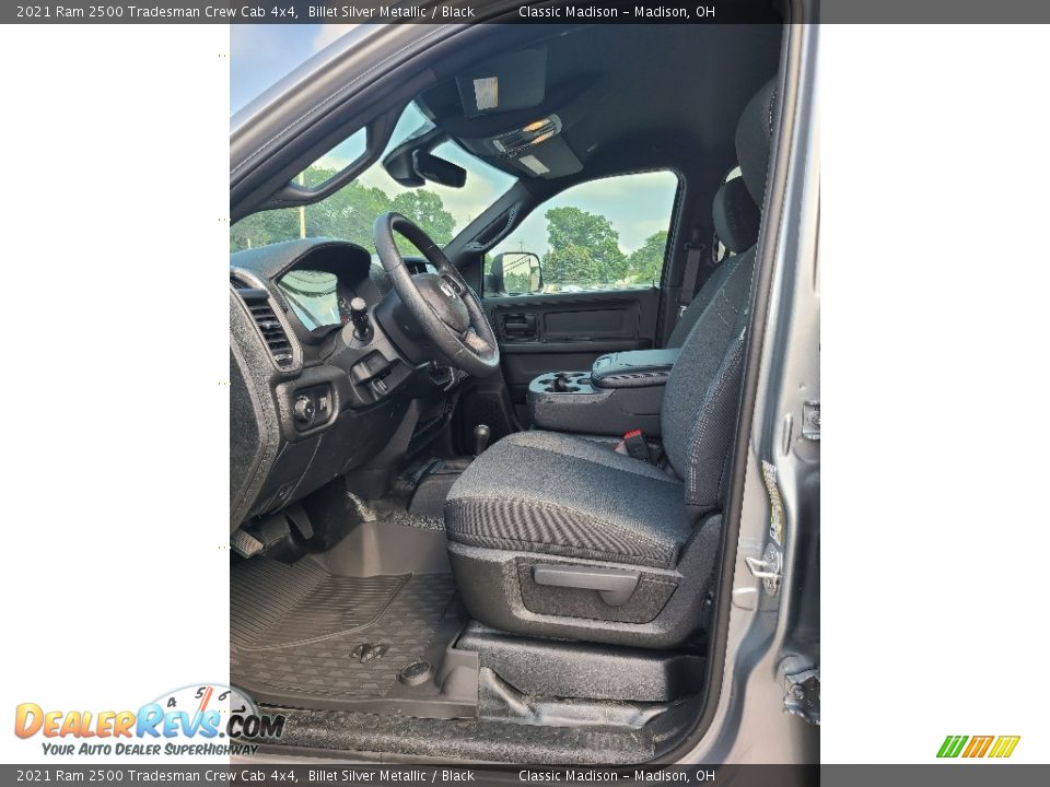 2021 Ram 2500 Tradesman Crew Cab 4x4 Billet Silver Metallic / Black Photo #7