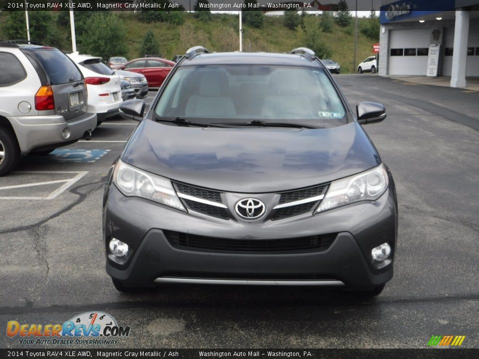 2014 Toyota RAV4 XLE AWD Magnetic Gray Metallic / Ash Photo #5