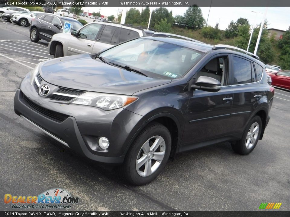 2014 Toyota RAV4 XLE AWD Magnetic Gray Metallic / Ash Photo #6