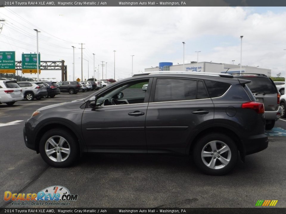 2014 Toyota RAV4 XLE AWD Magnetic Gray Metallic / Ash Photo #7