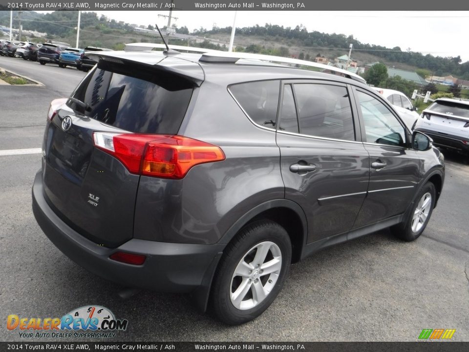 2014 Toyota RAV4 XLE AWD Magnetic Gray Metallic / Ash Photo #9