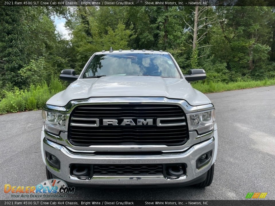 2021 Ram 4500 SLT Crew Cab 4x4 Chassis Bright White / Diesel Gray/Black Photo #3