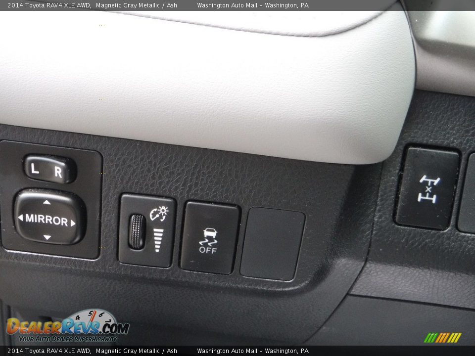 2014 Toyota RAV4 XLE AWD Magnetic Gray Metallic / Ash Photo #14