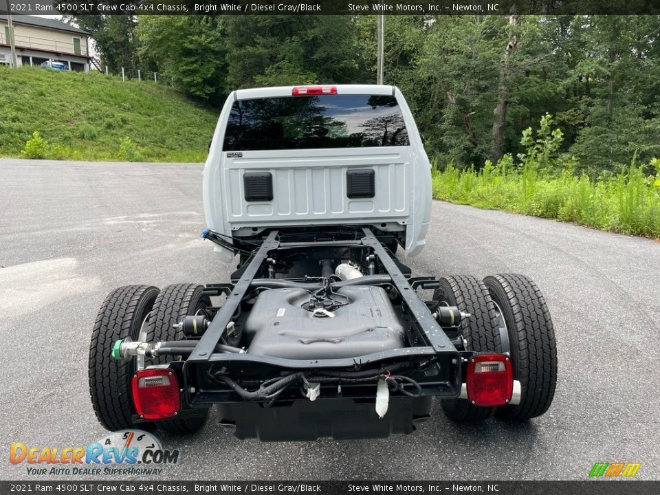 2021 Ram 4500 SLT Crew Cab 4x4 Chassis Bright White / Diesel Gray/Black Photo #7