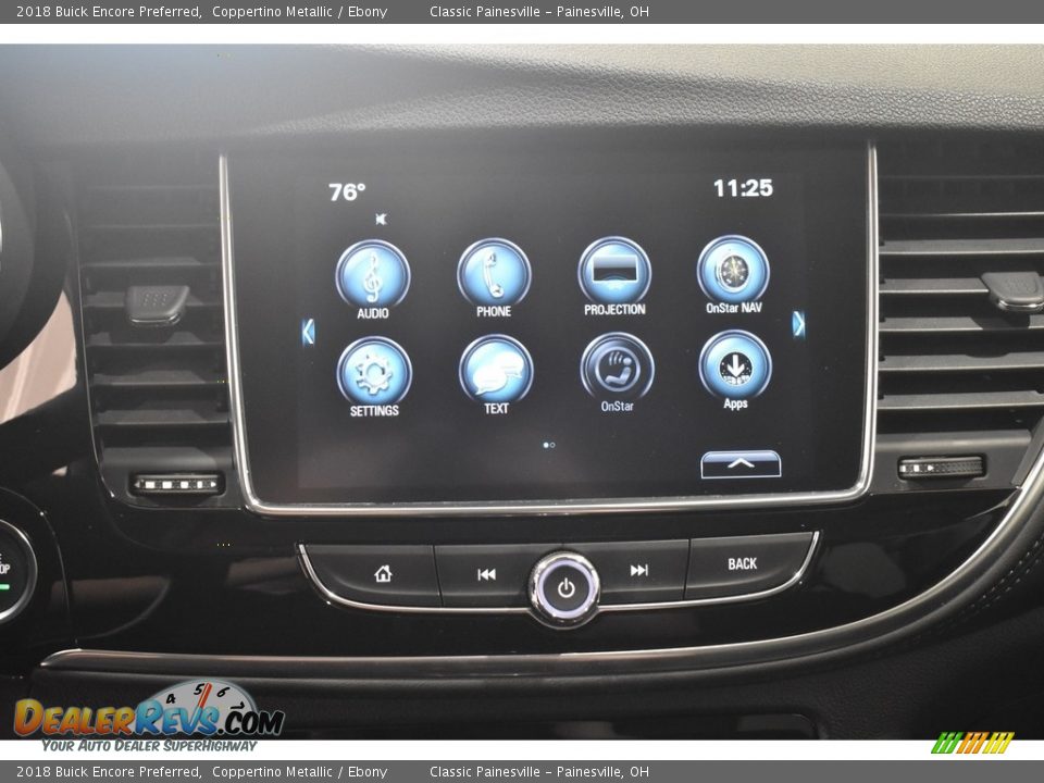 2018 Buick Encore Preferred Coppertino Metallic / Ebony Photo #13