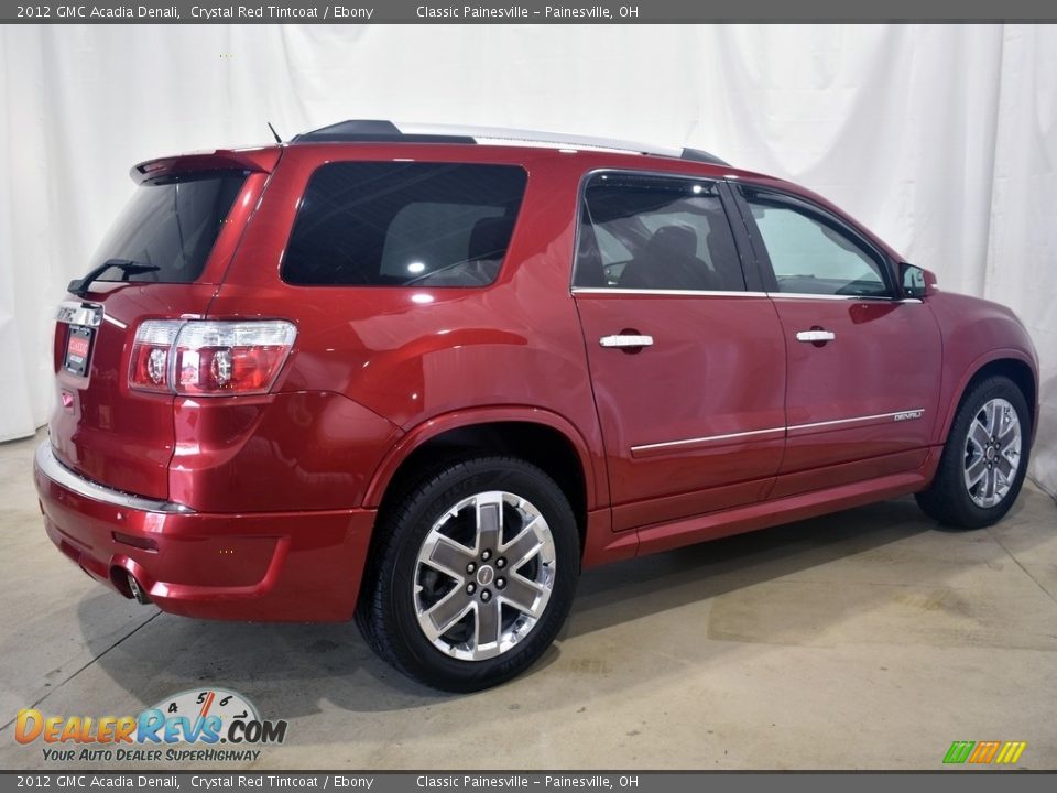 2012 GMC Acadia Denali Crystal Red Tintcoat / Ebony Photo #2