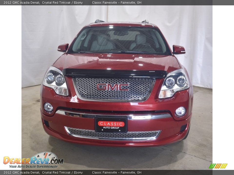 2012 GMC Acadia Denali Crystal Red Tintcoat / Ebony Photo #4