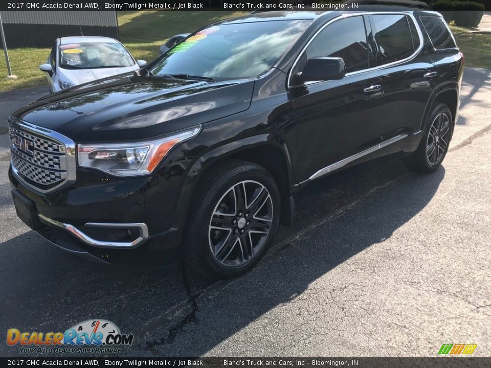 2017 GMC Acadia Denali AWD Ebony Twilight Metallic / Jet Black Photo #2