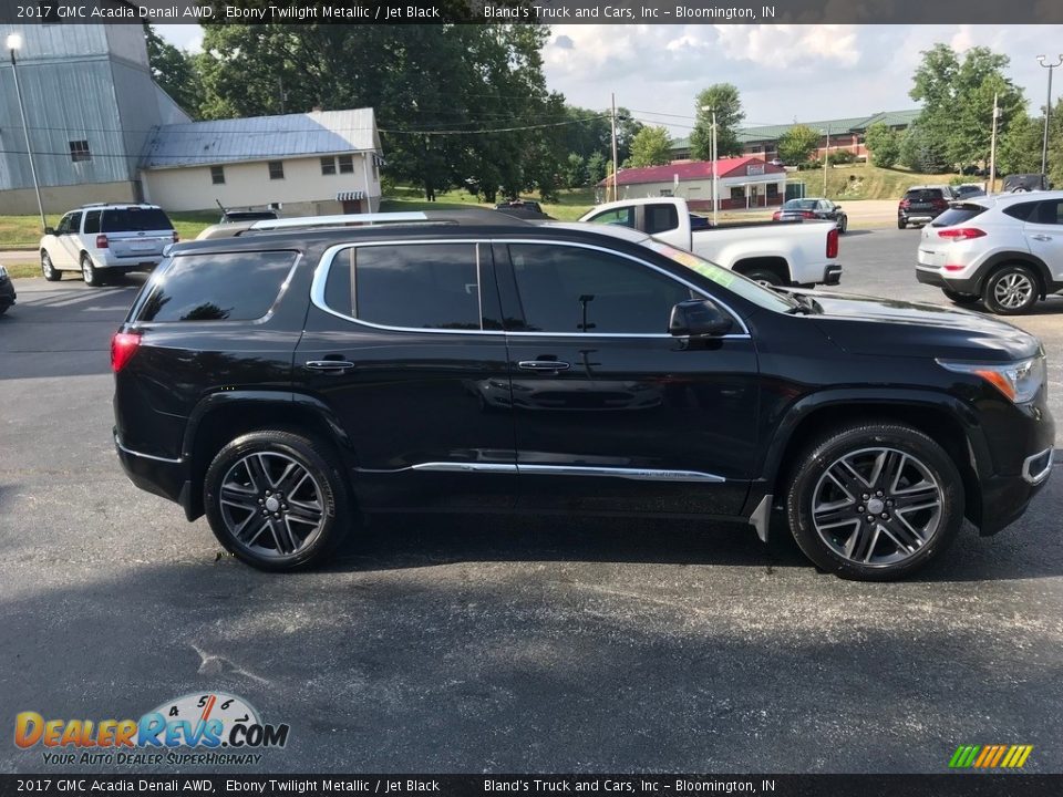 2017 GMC Acadia Denali AWD Ebony Twilight Metallic / Jet Black Photo #5