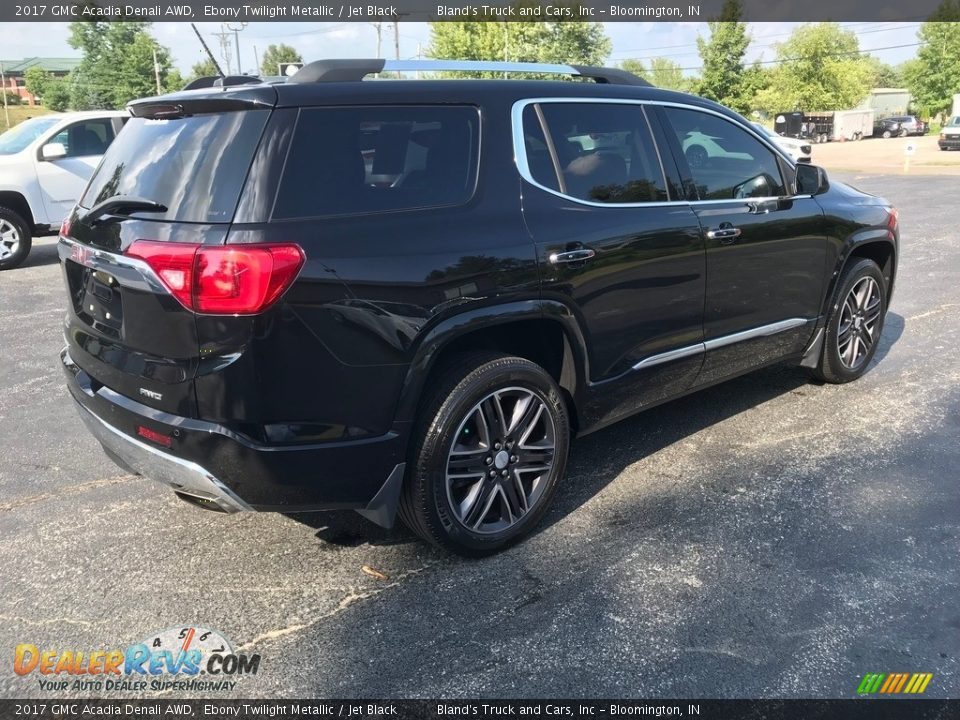 2017 GMC Acadia Denali AWD Ebony Twilight Metallic / Jet Black Photo #6