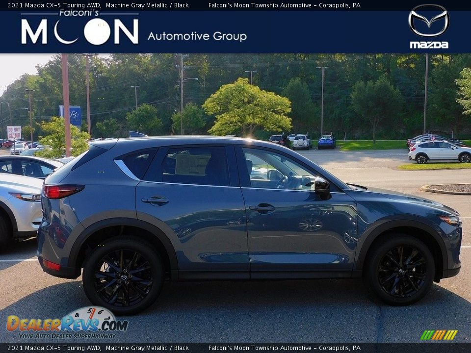 2021 Mazda CX-5 Touring AWD Machine Gray Metallic / Black Photo #1