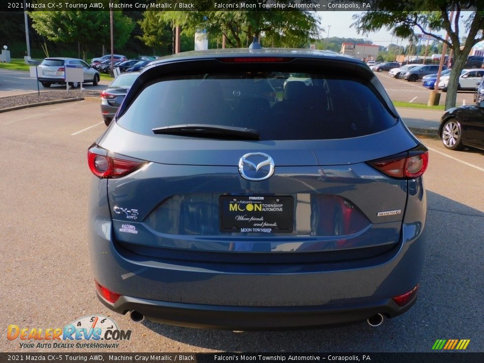 2021 Mazda CX-5 Touring AWD Machine Gray Metallic / Black Photo #3