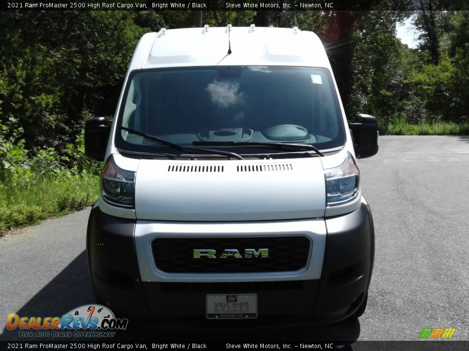 2021 Ram ProMaster 2500 High Roof Cargo Van Bright White / Black Photo #3