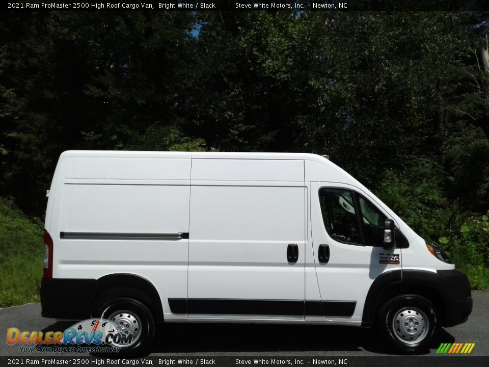 2021 Ram ProMaster 2500 High Roof Cargo Van Bright White / Black Photo #5