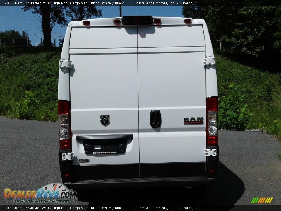 2021 Ram ProMaster 2500 High Roof Cargo Van Bright White / Black Photo #7