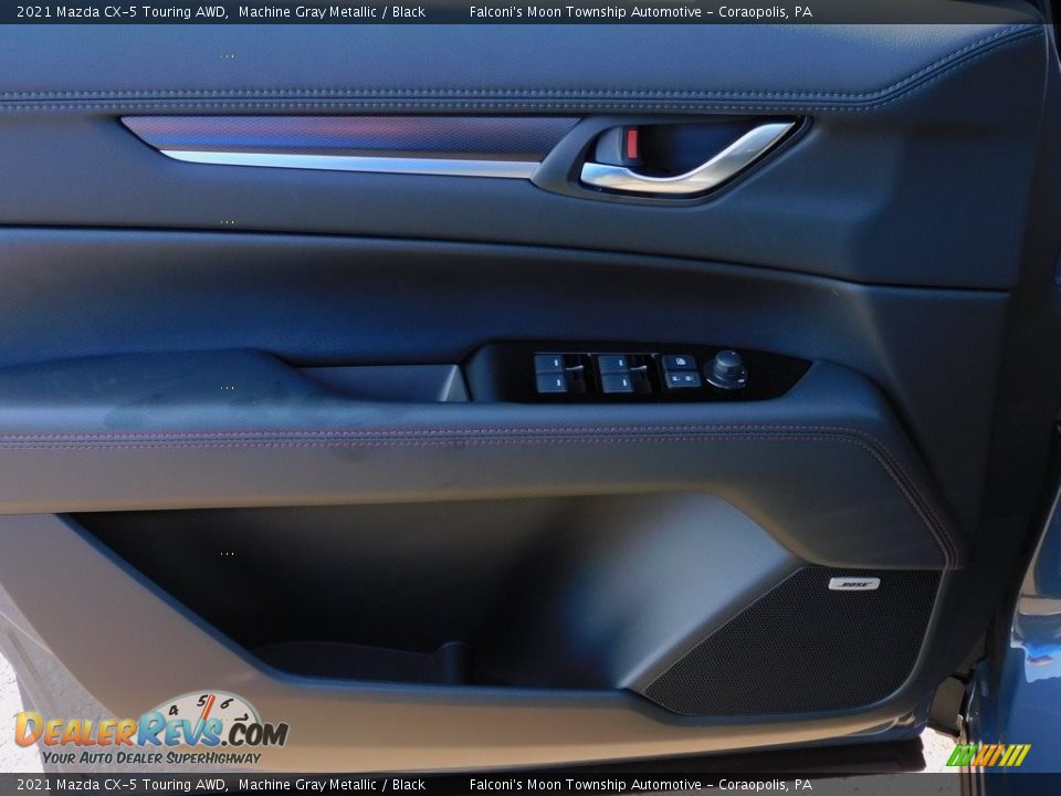 2021 Mazda CX-5 Touring AWD Machine Gray Metallic / Black Photo #14