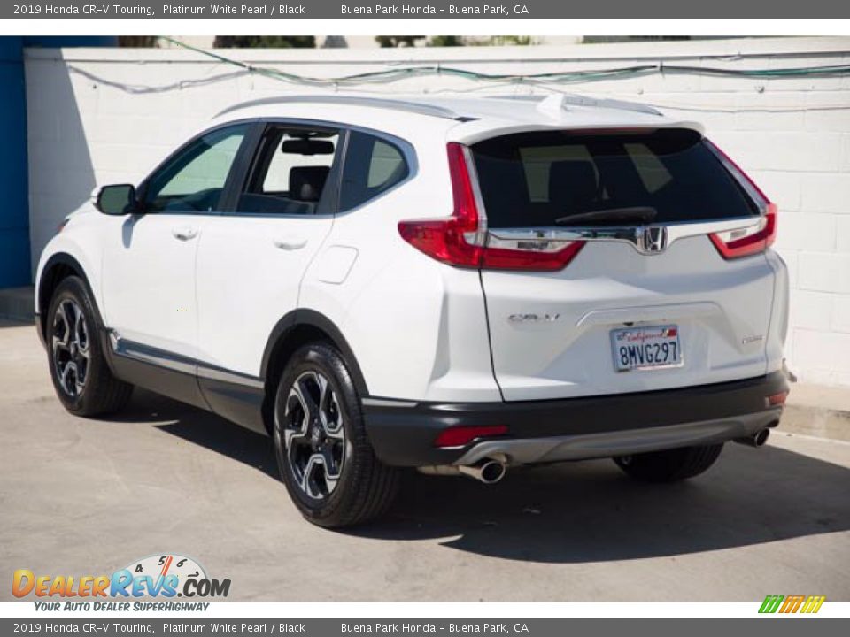 2019 Honda CR-V Touring Platinum White Pearl / Black Photo #2