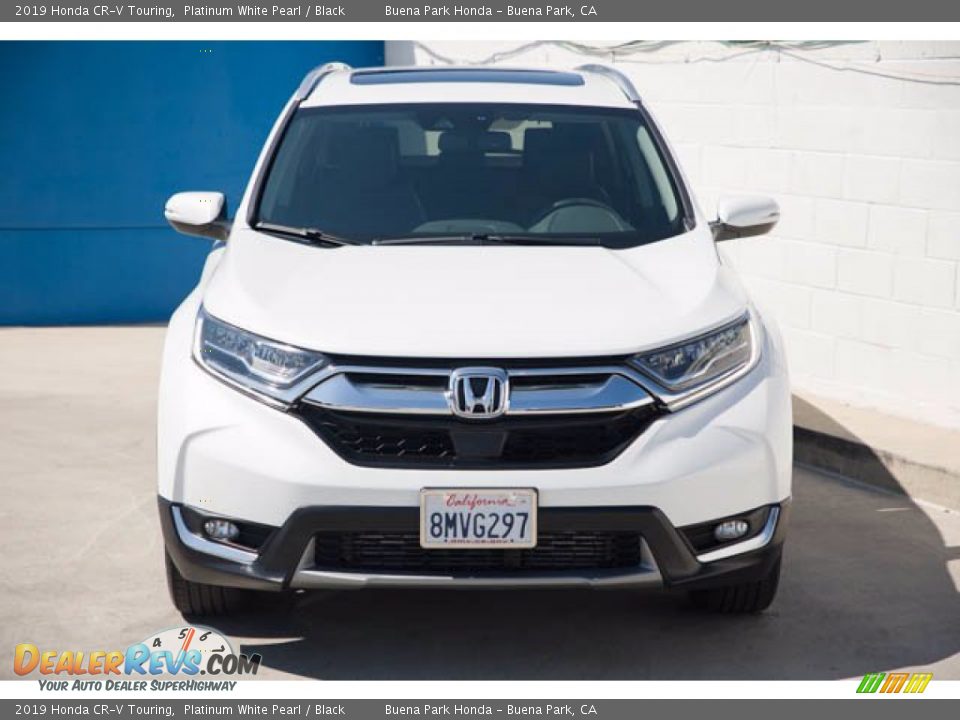 2019 Honda CR-V Touring Platinum White Pearl / Black Photo #7