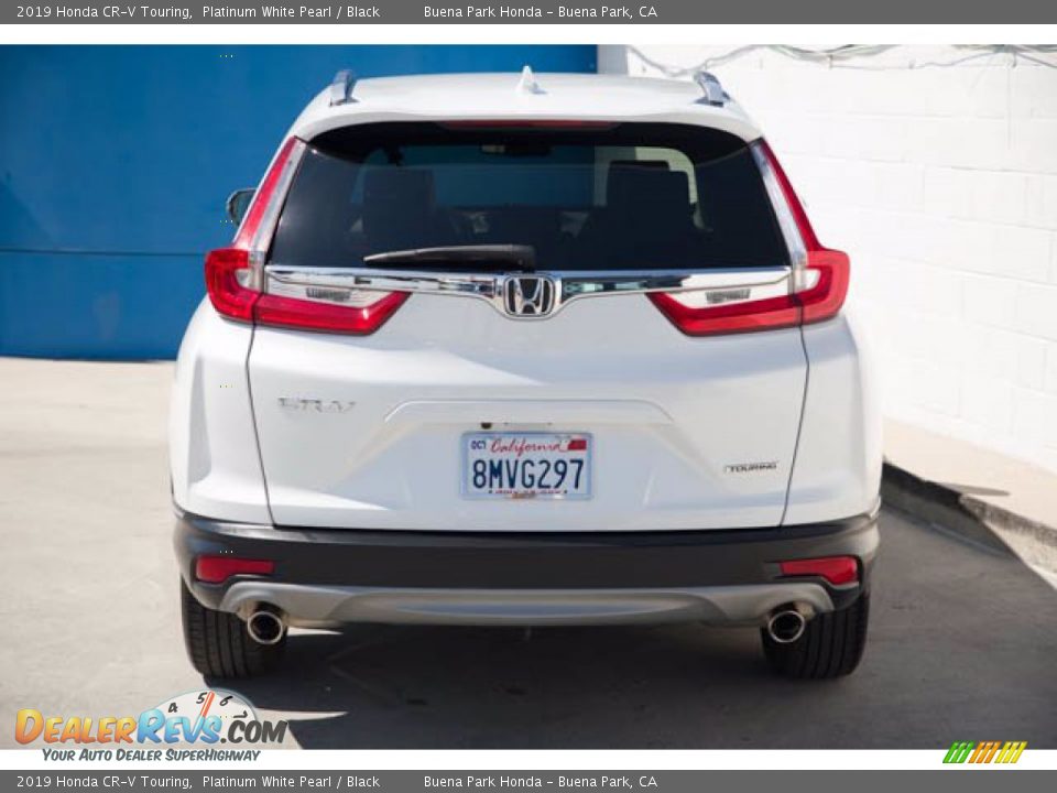 2019 Honda CR-V Touring Platinum White Pearl / Black Photo #9