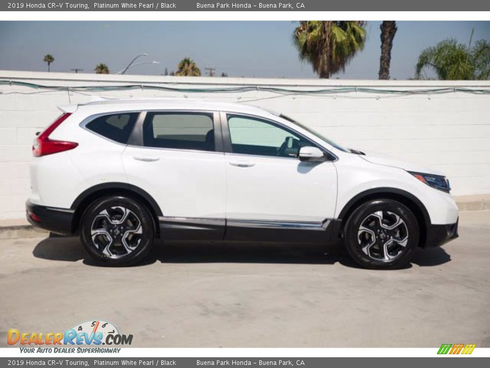 2019 Honda CR-V Touring Platinum White Pearl / Black Photo #10