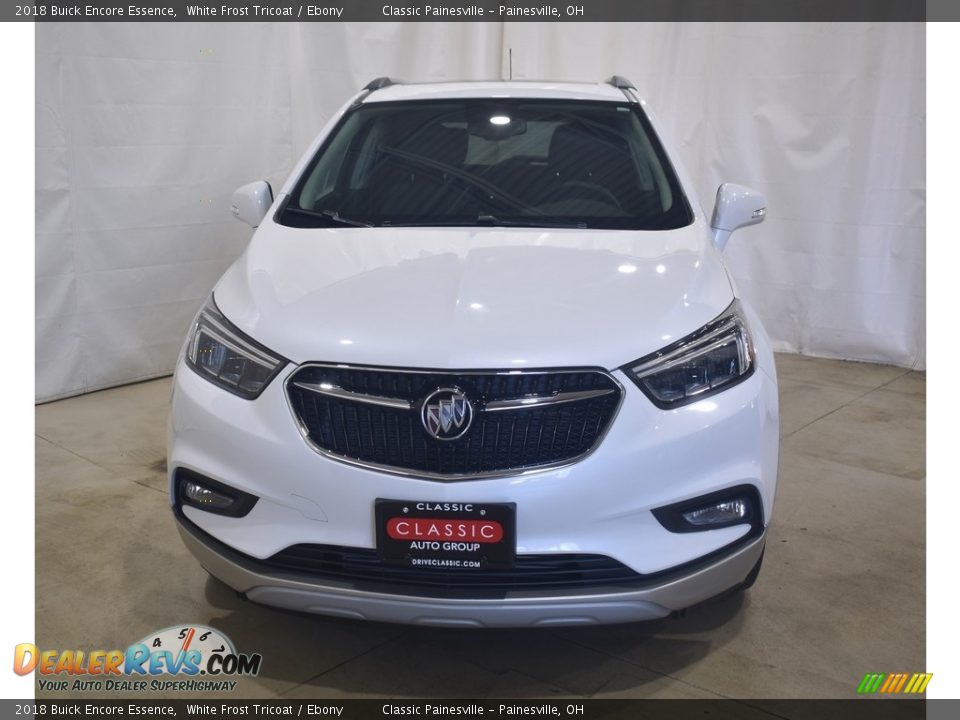 2018 Buick Encore Essence White Frost Tricoat / Ebony Photo #4