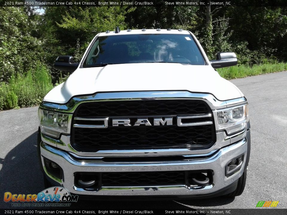 2021 Ram 4500 Tradesman Crew Cab 4x4 Chassis Bright White / Diesel Gray/Black Photo #3