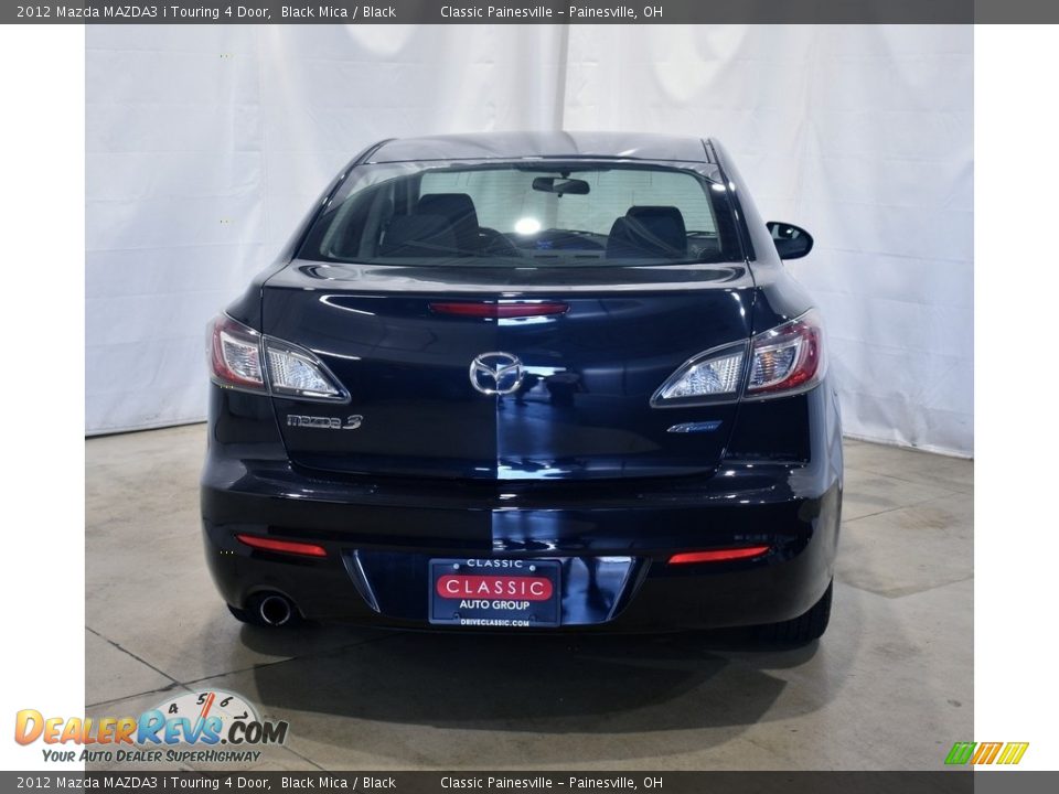 2012 Mazda MAZDA3 i Touring 4 Door Black Mica / Black Photo #3