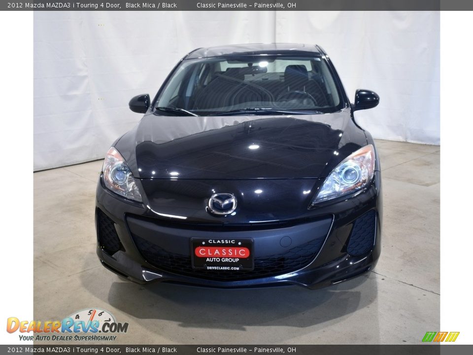 2012 Mazda MAZDA3 i Touring 4 Door Black Mica / Black Photo #4