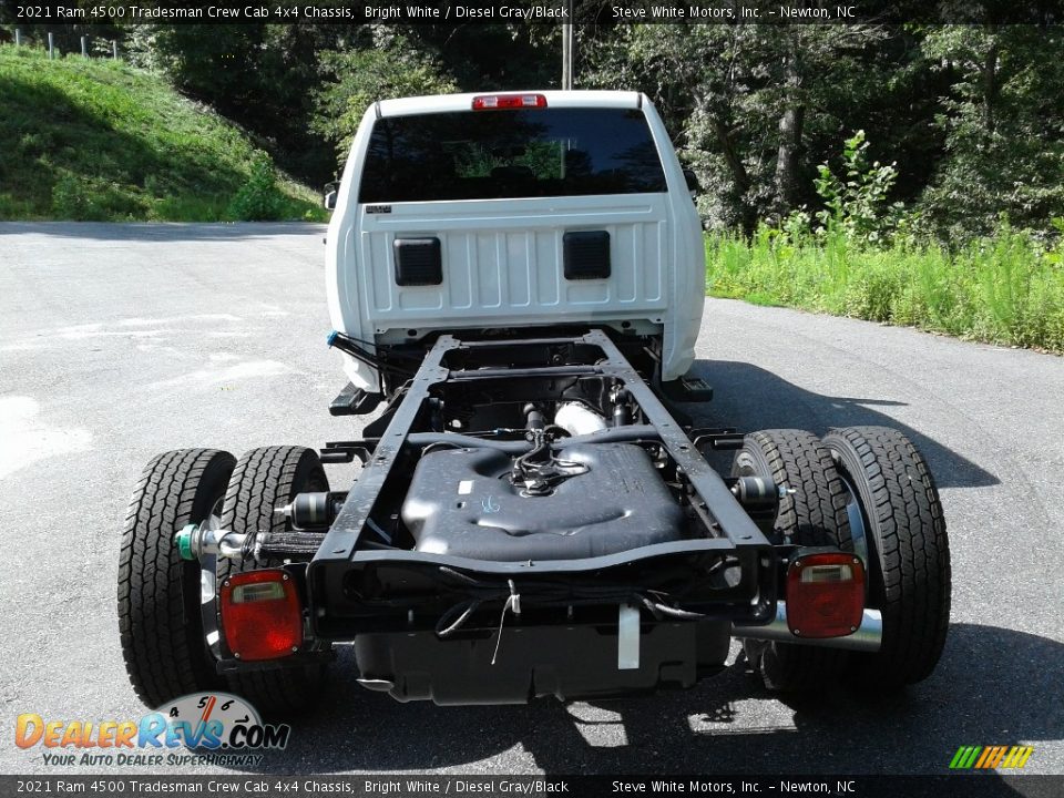 2021 Ram 4500 Tradesman Crew Cab 4x4 Chassis Bright White / Diesel Gray/Black Photo #7