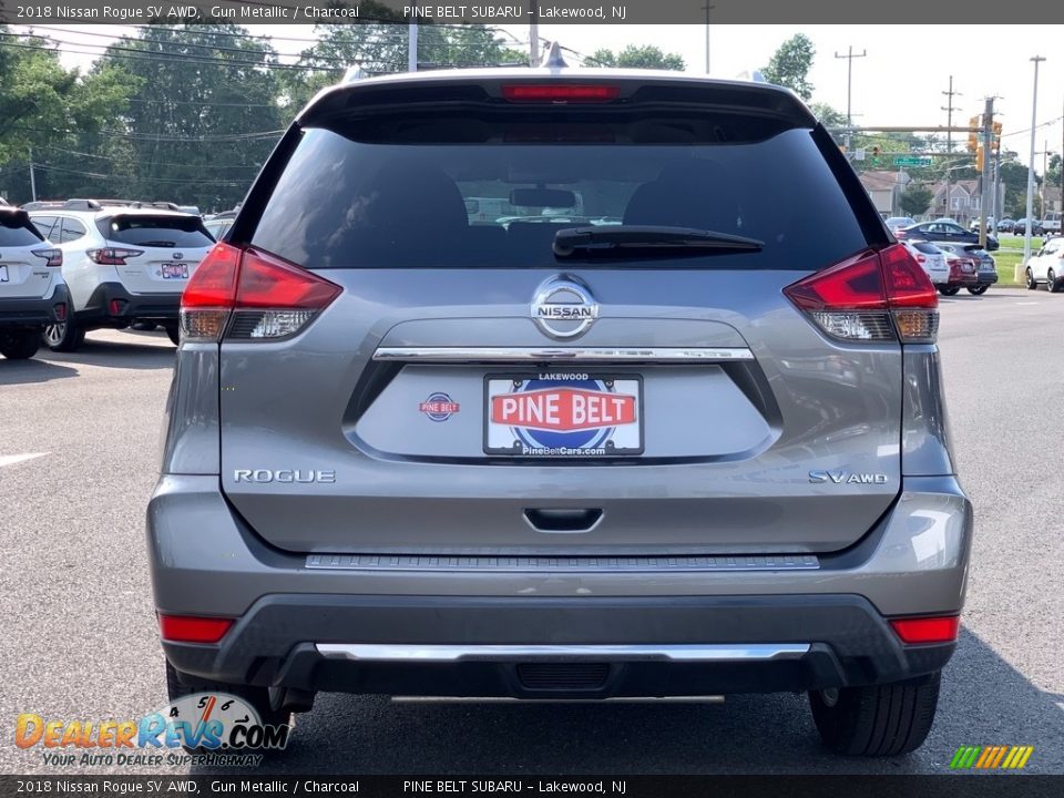 2018 Nissan Rogue SV AWD Gun Metallic / Charcoal Photo #15