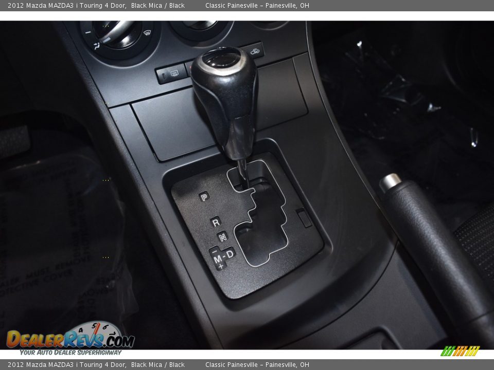 2012 Mazda MAZDA3 i Touring 4 Door Black Mica / Black Photo #15