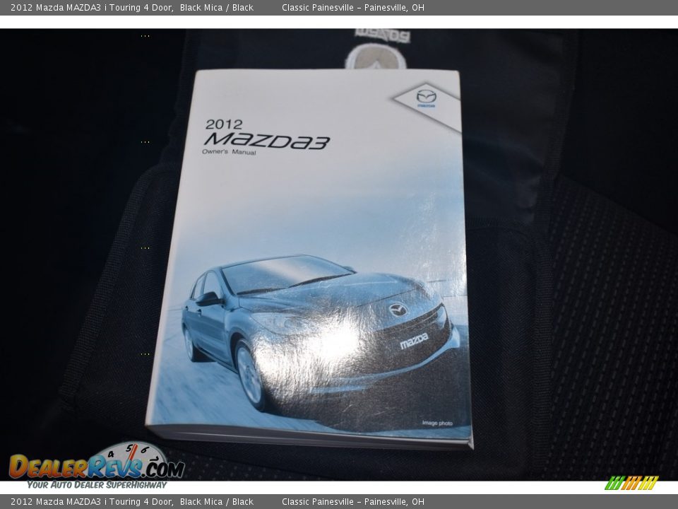 2012 Mazda MAZDA3 i Touring 4 Door Black Mica / Black Photo #17