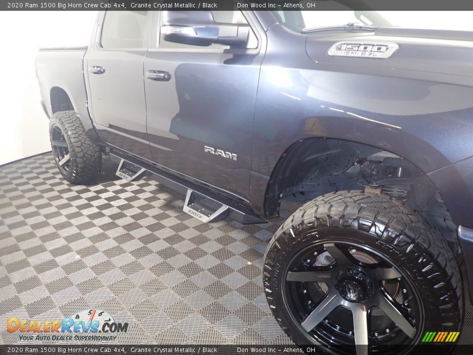 2020 Ram 1500 Big Horn Crew Cab 4x4 Granite Crystal Metallic / Black Photo #4