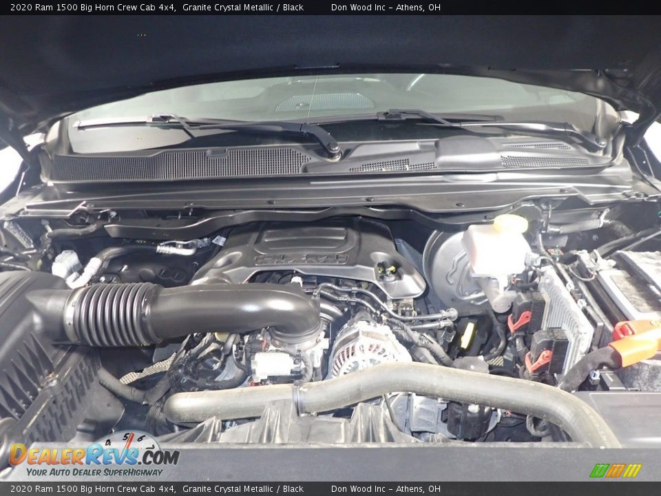 2020 Ram 1500 Big Horn Crew Cab 4x4 Granite Crystal Metallic / Black Photo #7
