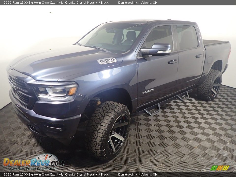 2020 Ram 1500 Big Horn Crew Cab 4x4 Granite Crystal Metallic / Black Photo #9