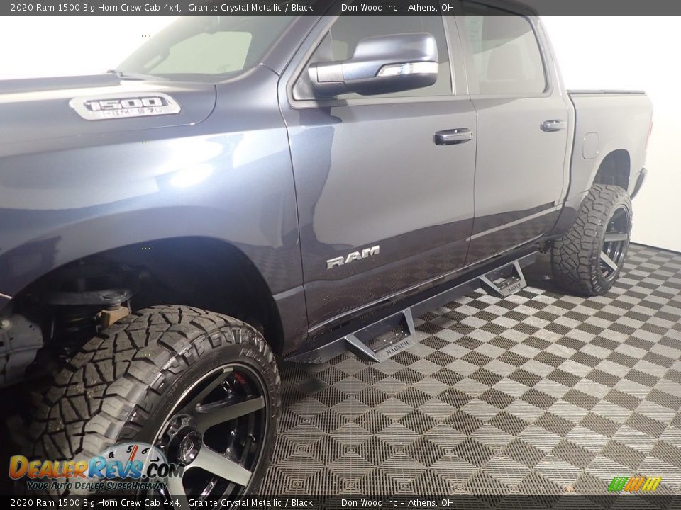 2020 Ram 1500 Big Horn Crew Cab 4x4 Granite Crystal Metallic / Black Photo #10
