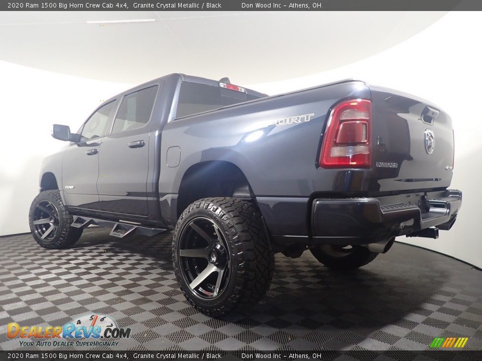 2020 Ram 1500 Big Horn Crew Cab 4x4 Granite Crystal Metallic / Black Photo #11