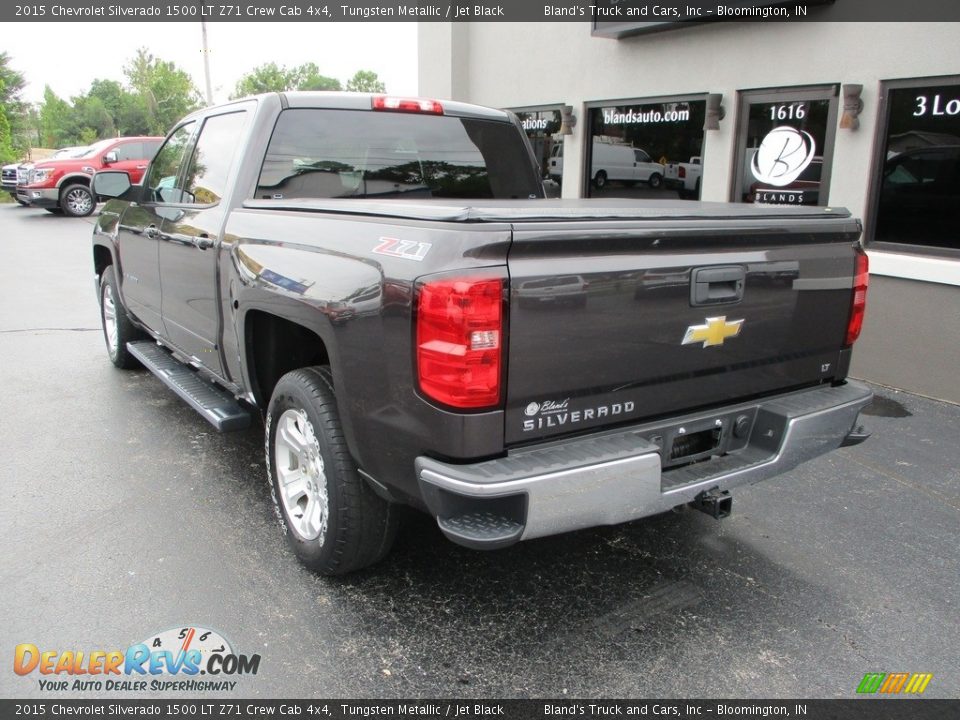 2015 Chevrolet Silverado 1500 LT Z71 Crew Cab 4x4 Tungsten Metallic / Jet Black Photo #3