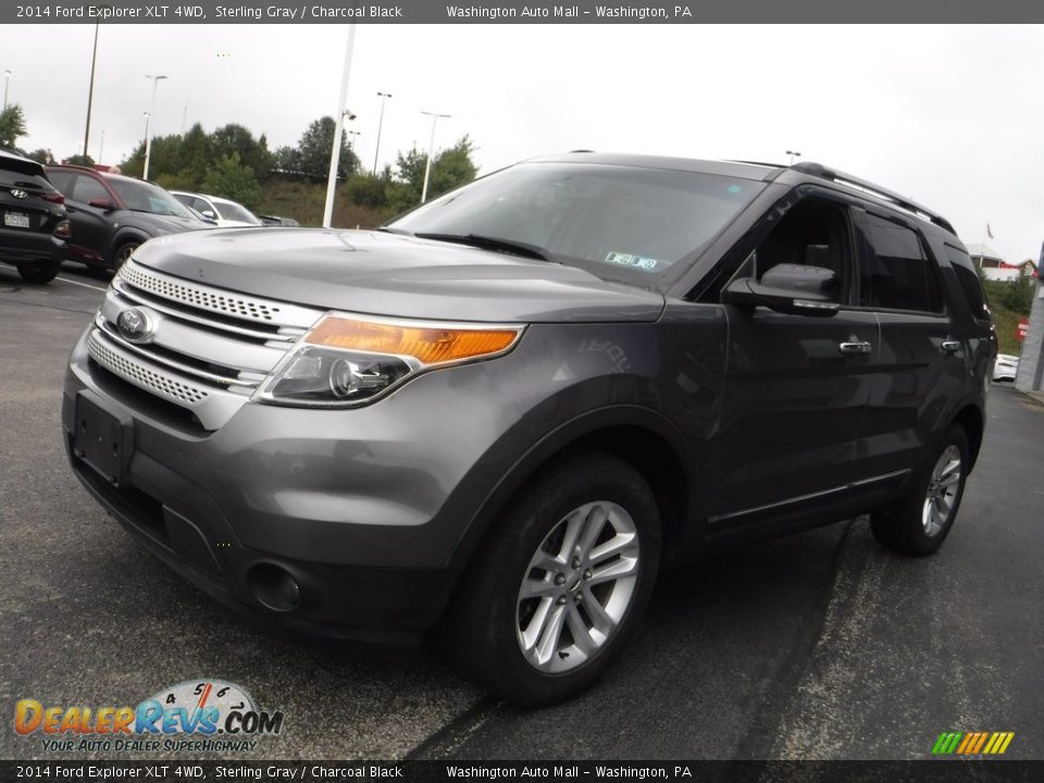 2014 Ford Explorer XLT 4WD Sterling Gray / Charcoal Black Photo #5