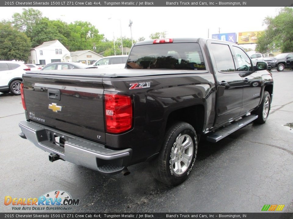 2015 Chevrolet Silverado 1500 LT Z71 Crew Cab 4x4 Tungsten Metallic / Jet Black Photo #4