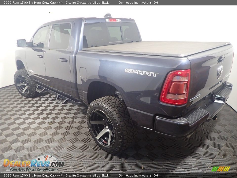 2020 Ram 1500 Big Horn Crew Cab 4x4 Granite Crystal Metallic / Black Photo #12