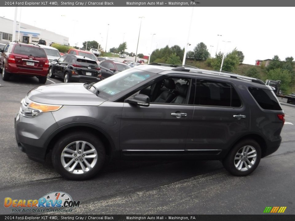 2014 Ford Explorer XLT 4WD Sterling Gray / Charcoal Black Photo #6